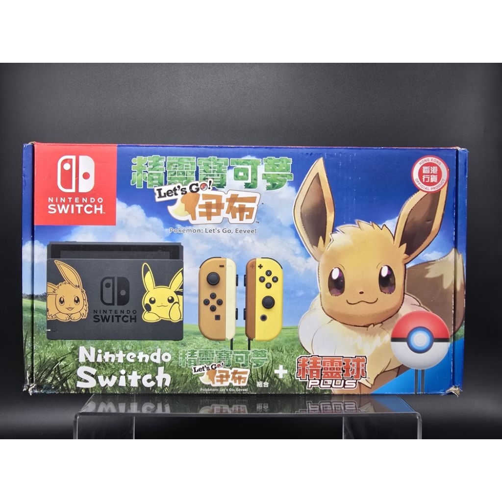 nintendo switch pokemon let 's go eevee ครบกล่อง ของแท้ สภาพใหม่