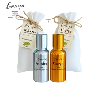 Araya Naturals 30ml น้ำมันอโรม่าทานวดผิว เพื่อความรู้สึก หอมเย็น สดชื่น ผ่อนคลาย สบายผิว
