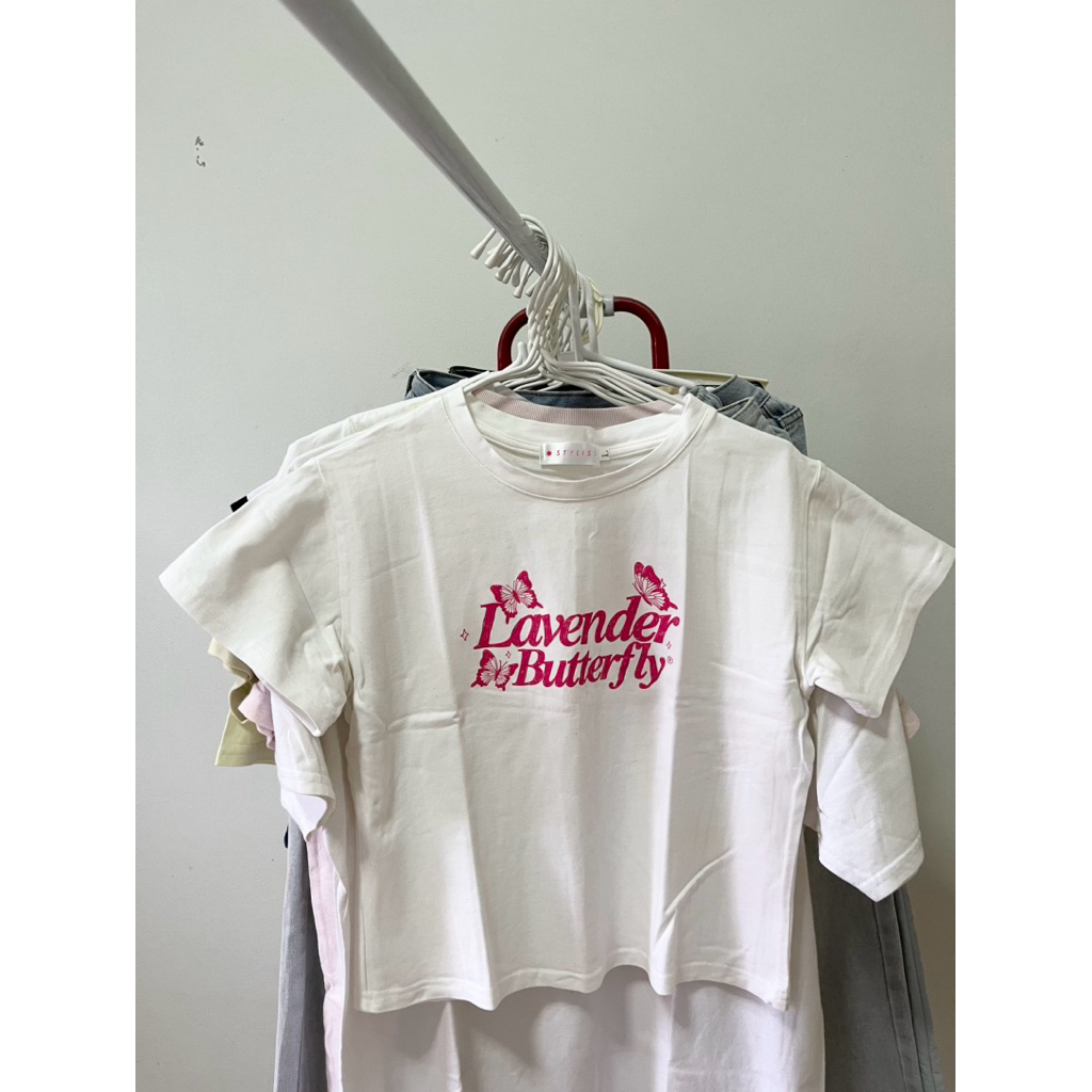 เสื้อ Baby Tee Stylist Shop มือหนึ่ง พร้อมส่ง