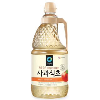 น้ำส้มสายชูแอปเปิ้ลบริสุทธิ์ CHUNG JUNG ONE 1.8 ลิตร 1box=6ea / Apple Vinegar 1.8L / 청정원 사과식초 1.8L