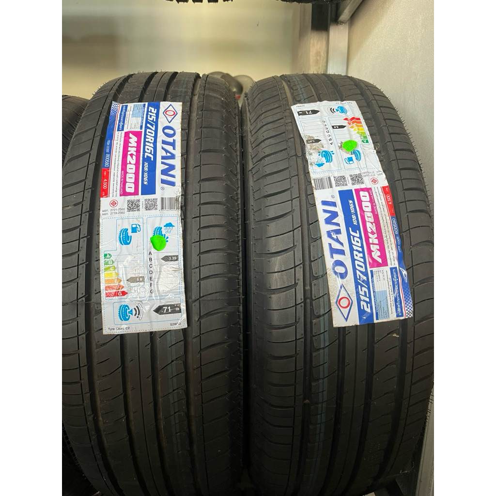 ยาง OTANI MK2000  ขนาด 215/70R16C รถกะบะ รถตู้