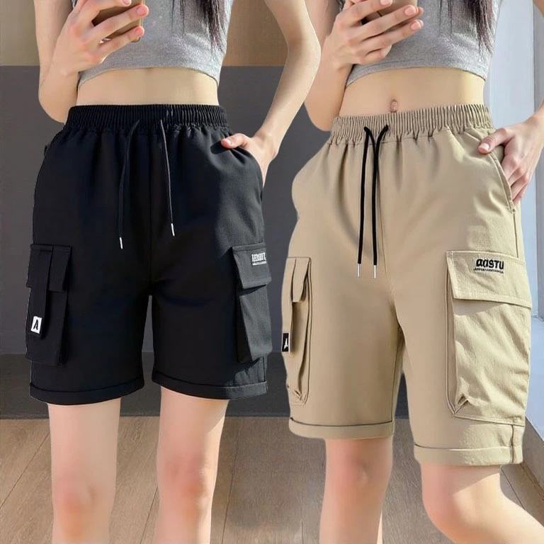 ✨ Kinny shorts 🧸 กางเกงขาสั้นเอวสูง เก็บพุงพรางหุ่น เข้ารูป
