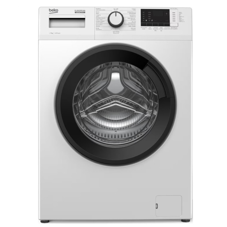 BEKO เครื่องซักผ้าฝาหน้า 7 Kg รุ่น WCV7612BS0  สินค้ารับประกันศูนย์