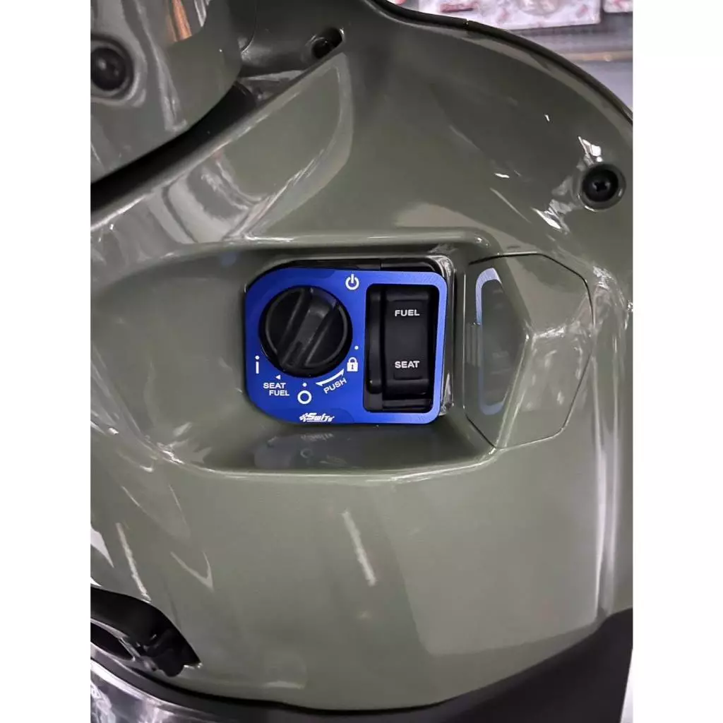 ครอบปิดกุญแจแต่ง JS Racing Honda PCX160 , Giorno125 , Lead125 / 2025 thumbnail 3