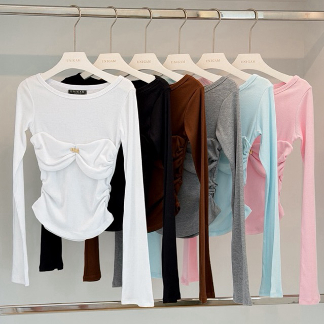 [พร้อมส่ง] ROSY TOP เสื้อแขนยาว Unigam