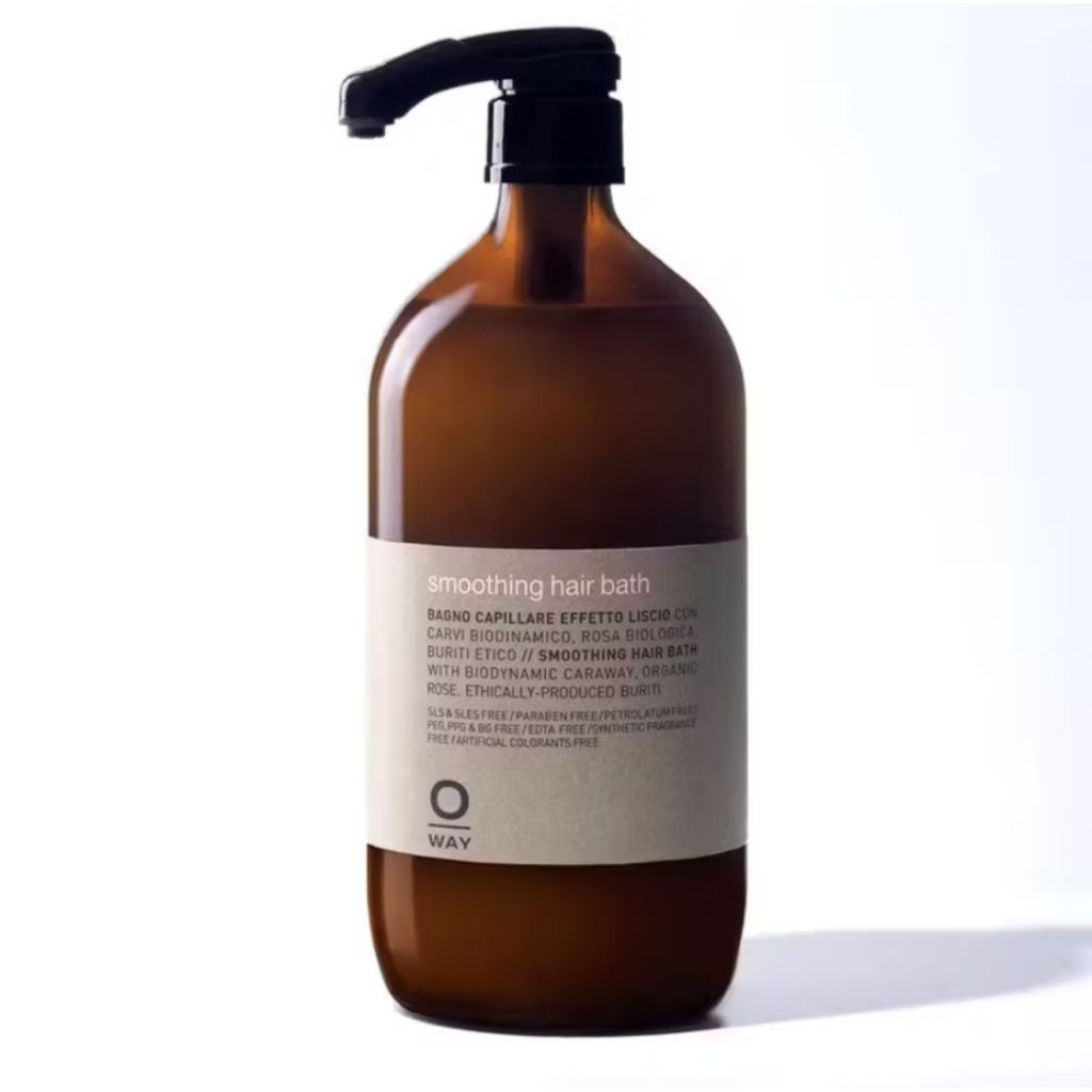 OWAY Smoothing Hair Bath แชมพูไบโอไดนามิค ช่วยให้ผมนุ่มลื่น จัดทรงง่าย ลดความหยาบกร้าน