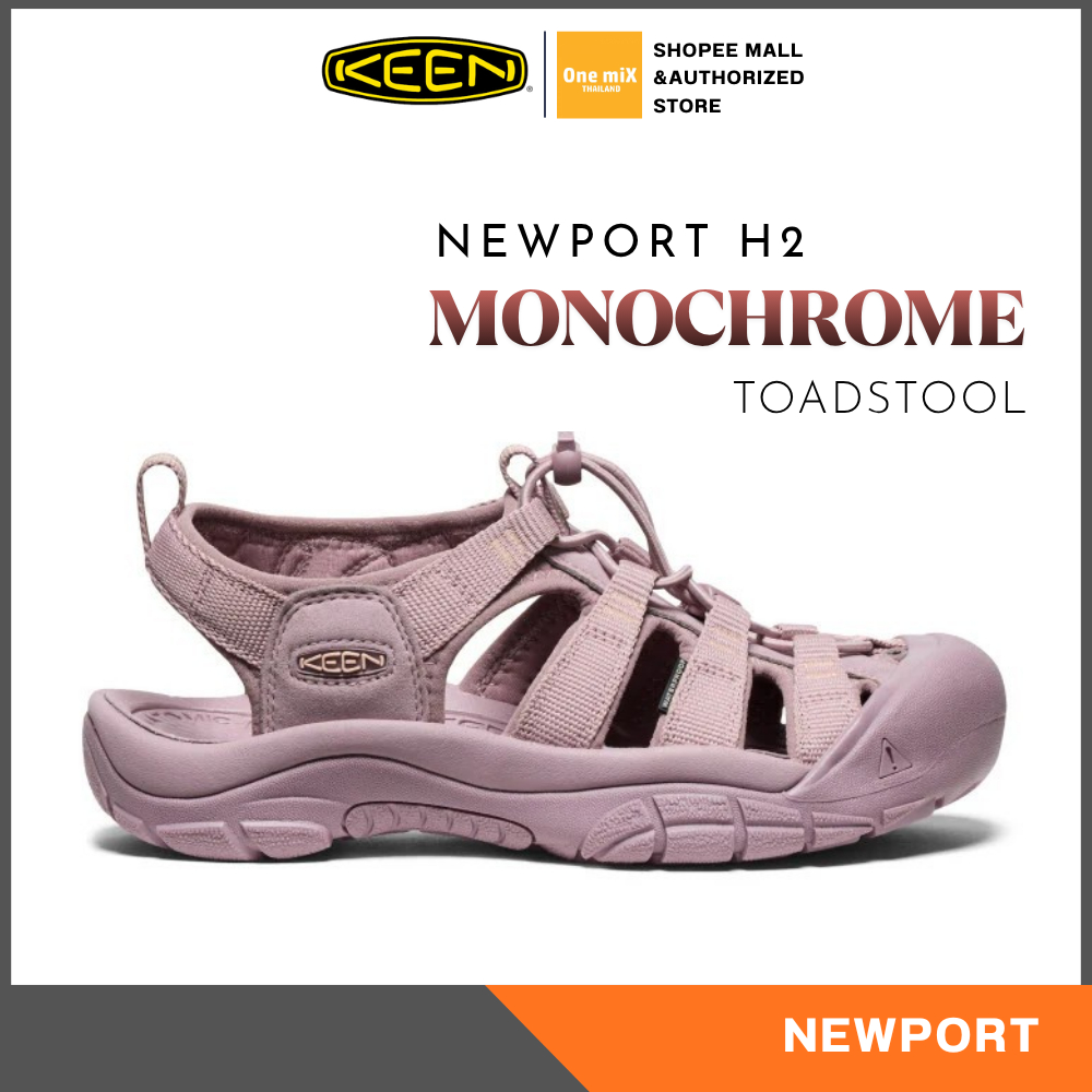 KEEN Women's NEWPORT H2 - Monochrome (TOADSTOOL) Limited รองเท้า คีน แท้ รุ่นฮิต ผู้หญิง