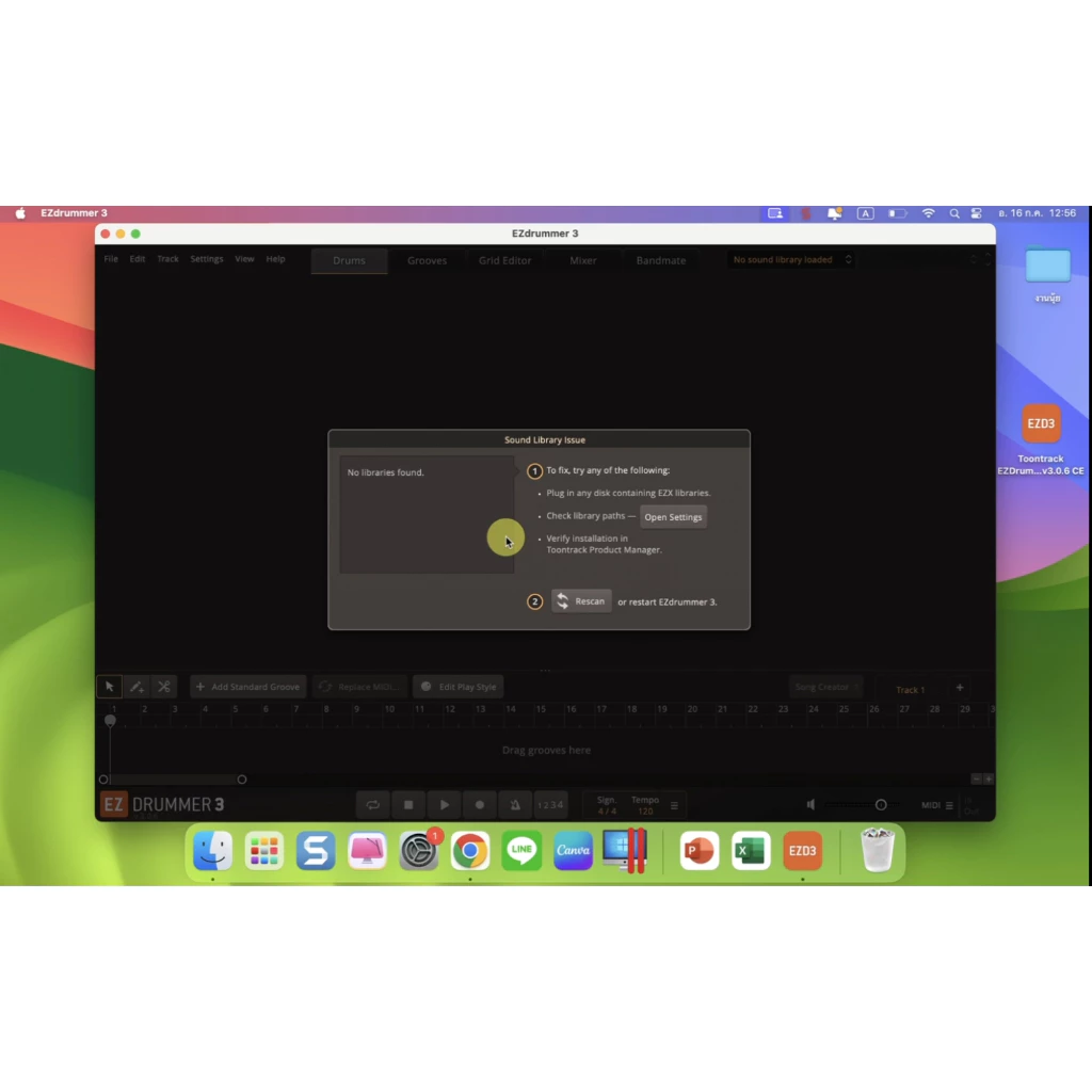 EZdrummer 3 + Sound Bank 11GB โปรแกรมจำลองเสียงกลอง สำหรับ Windows และ Mac thumbnail 4