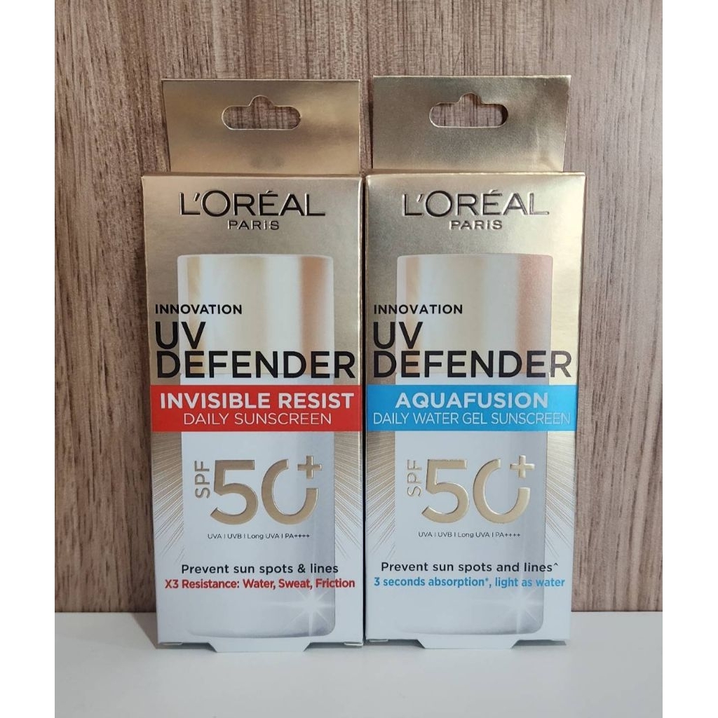 Loreal Paris UV Defender Invisible Resist SPF50+ PA++++ Long UVA 50ml