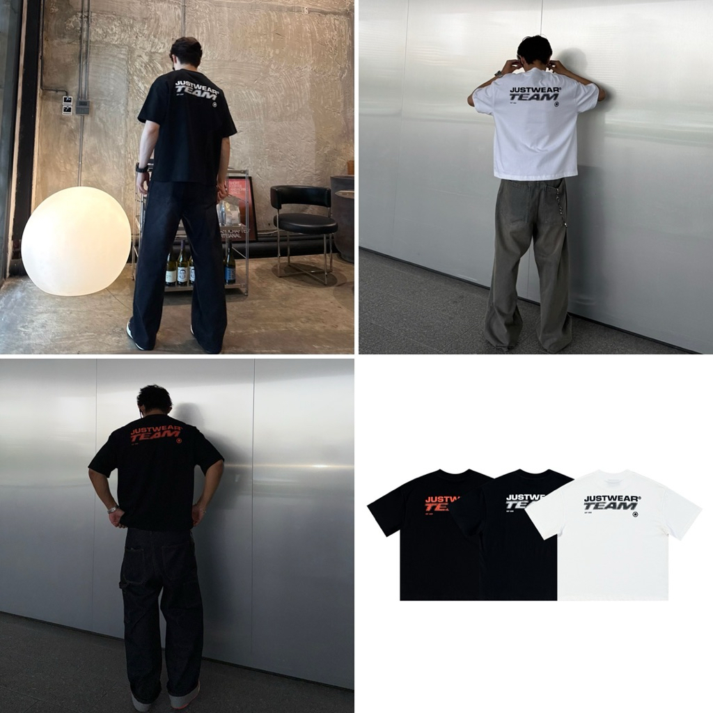 JUSTWEAR TEAM🧡🖤🤍 #OVERBOXY