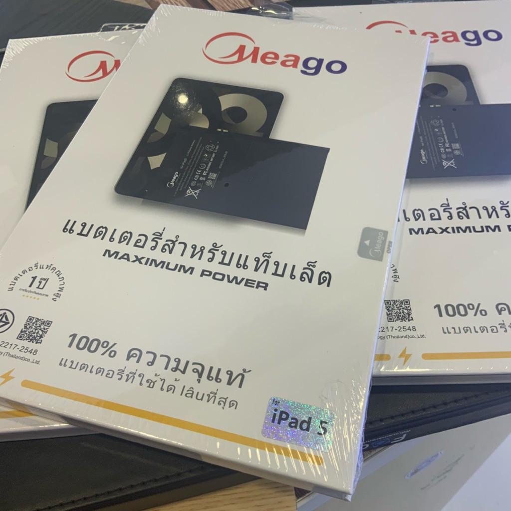แบตเตอรี่สำหรับ ไอแพด Gen7 (10.2) / Gen8 (2020) / Gen9 (2021) แบตแท้100% สินค้ามีรับประกัน 1ปี รองรับหลายรุ่น - รูปที่ 7