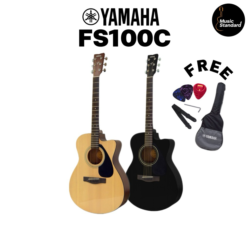YAMAHA FS-100C กีตาร์โปร่ง YAMAHA ฟรีของแถมหลายรายการ✅[ของแท้100%] (มีจัดส่งด่วน กทม. ปริมณฑล🛵)