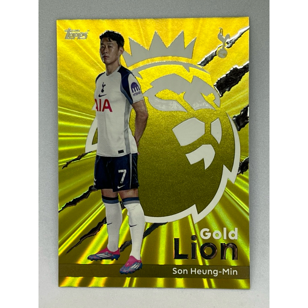 การ์ดฟุตบอล Topps 2025 - 2026 Chrome Gold Lion Son Heung-Min