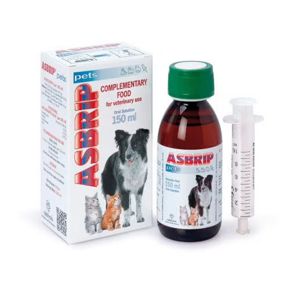(CATALYSIS) ASBRIP Pets for Dogs & Cats 150ML / Nutritional Supplement to Improves the State of the 