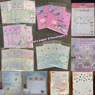 A12🇯🇵กระดาษเขียนจดหมาย  ลายลิขสิทธิ์แท้🇯🇵 น่ารัก พร้อมซอง เห…