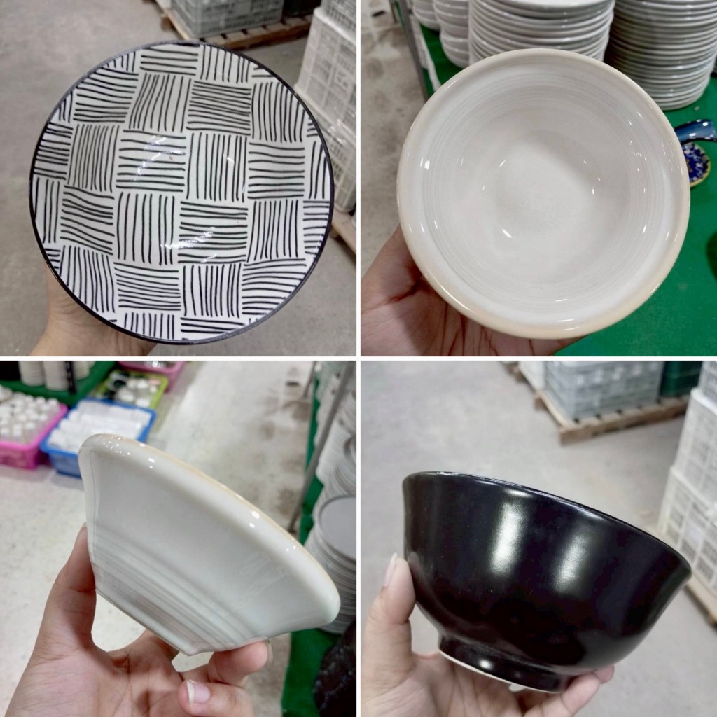 ถ้วยน้ำจิ้ม เซรามิก ถ้วยแบ่ง มีหลายแบบ ถ้วยราคาถูก เซรามิคเนื้อหนา เข้าไมโครเวฟได้