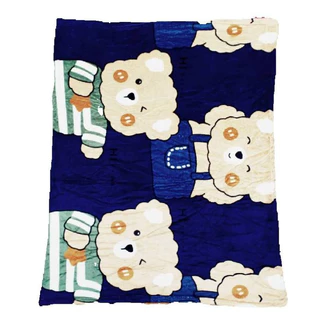 ผ้าห่มสำหรับเด็กอนุบาล ทำจากผ้านาโน ผ้าสำลีกำมะหยี่ ขนาด 85*110 cm. เก็บปลายทางได้