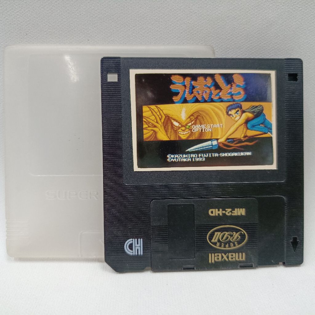 แผ่นดิสหัวโปรSFC เกม USHIO To Tora เกมแนวตลุยด่านปราบปิศาจ แผ่นดิส ใช่งานได้ปกติ