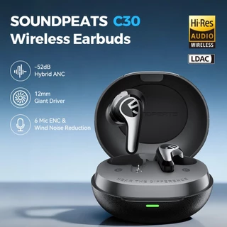 [ประกันศูนย์ไทย] SoundPEATS C30 หูฟังบลูทูธ inear หูฟังอินเอีย หูฟังไร้สาย Hi-Res LDAC True Wireless bluetooth earphone