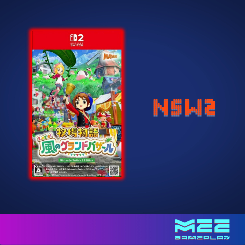 พร้อมส่ง NSW2 (ไม่มีของแถม) - Story of Seasons: Grand Bazaar (Zone JP)