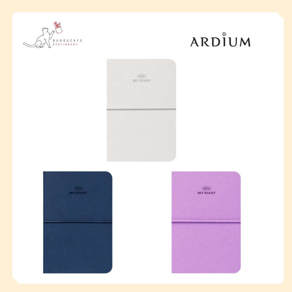 ARDIUM 2026 MY DIARY/Yearly Monthly Weekly Daily Diary Planner