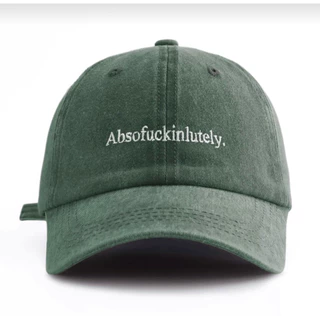 VIBE Cap – Absofuckinlutely Edition หมวกมินิมอล Absofuckinlutely รุ่น VIBE เท่เรียบ ใส่ได้ทุกวัน