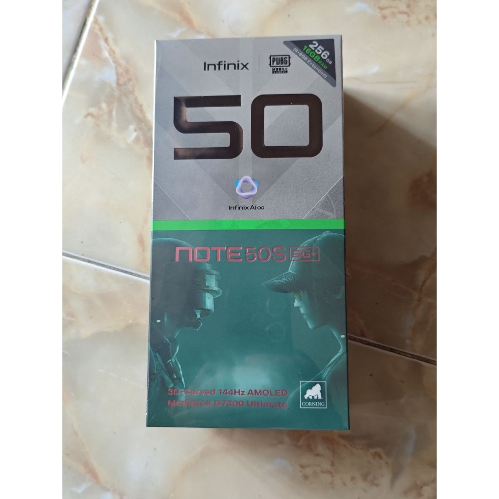Infinix note 50s 5G 8+8 GB Rom 256 GB มือ1ยังไม่แกะประกันศูนย์เหลือเต็ม