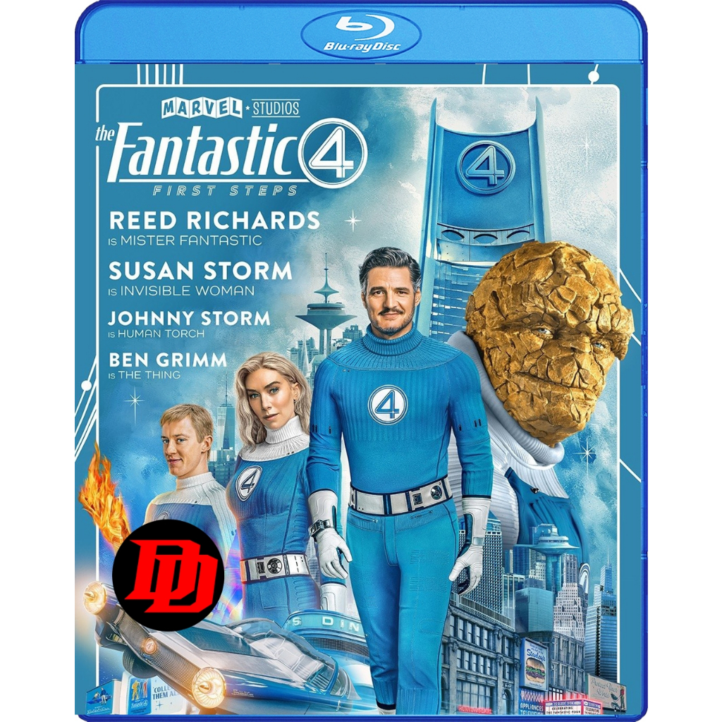 แผ่น Blu-ray พูดไทย หนัง ใหม่ เดอะ แฟนแทสติก 4 จุดเริ่มต้นปฐมบทใหม่ First Steps (2025) หนัง Bluray