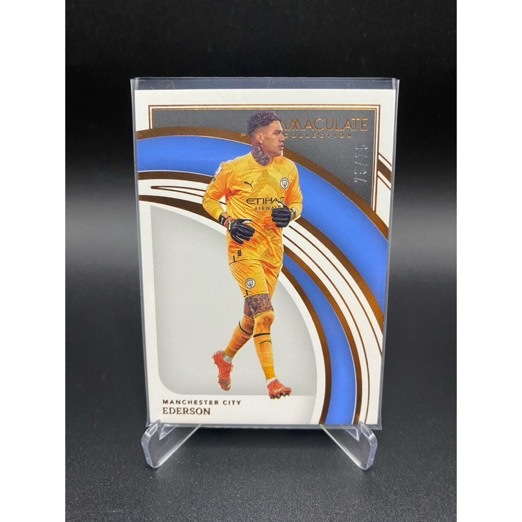 การ์ดฟุตบอล ⚽️ Ederson | 2022-23 Panini Immaculate Collection – Base Parallel /75 💎