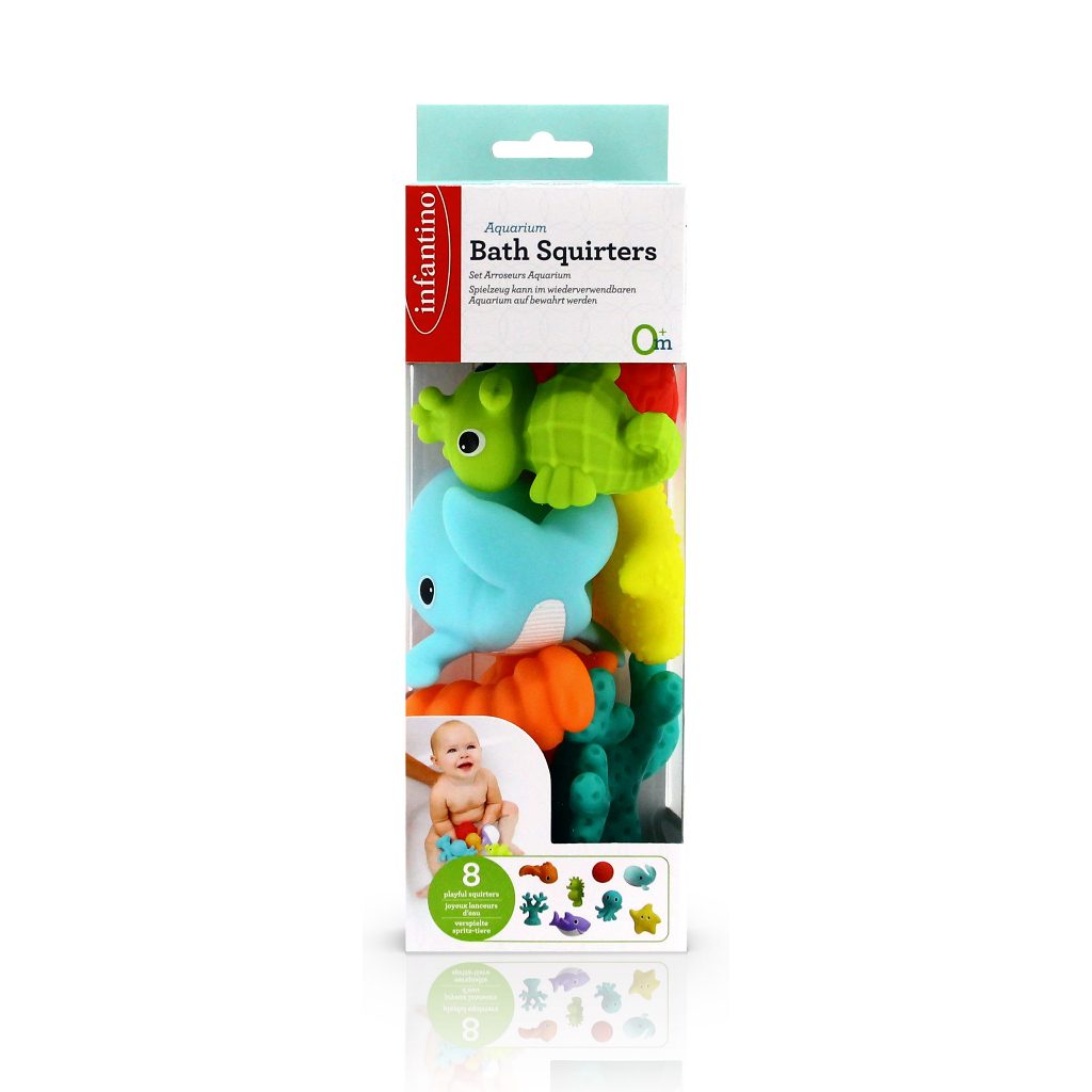 Infantino : Aquarium Bath Squirters - ชุดของเล่นในน้ำอควาเรียม