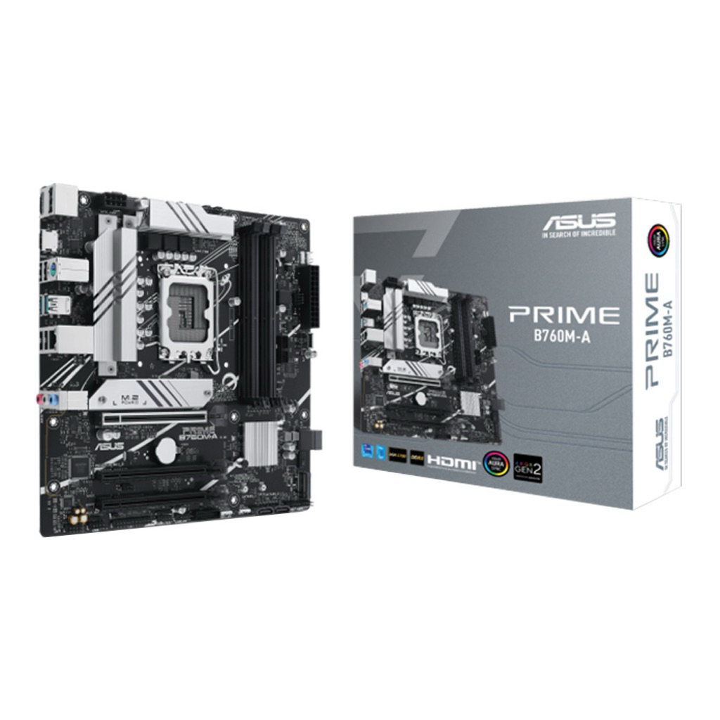 ASUS PRIME B760M-A (DDR5) (SOCKET LGA 1700) (MICRO-ATX)