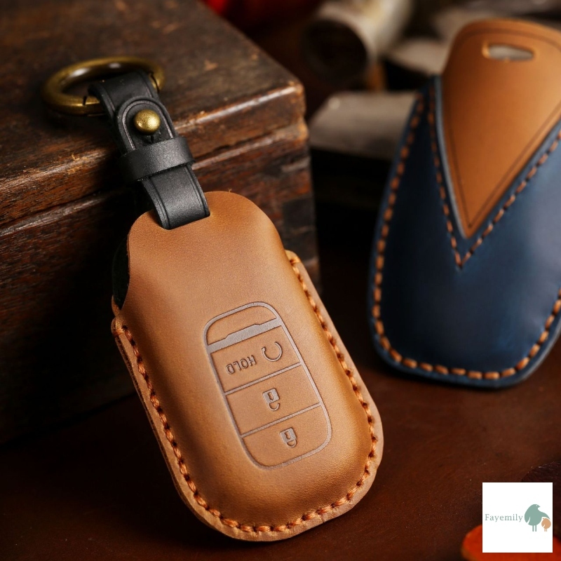 *สินค้าพร้อมส่ง* ซองหนังกุญแจรถยนต์ Honda Accord 2023 / CR-V 2023 / HR-V 2022 / Civic FE 2021 เคสกุญ