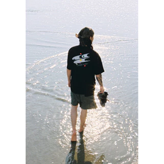 CryingCenter เสื้อยืดคอกลมแขนสั้นสำหรับออกกำลังกาย Rock Climbing T-Shirt Collection