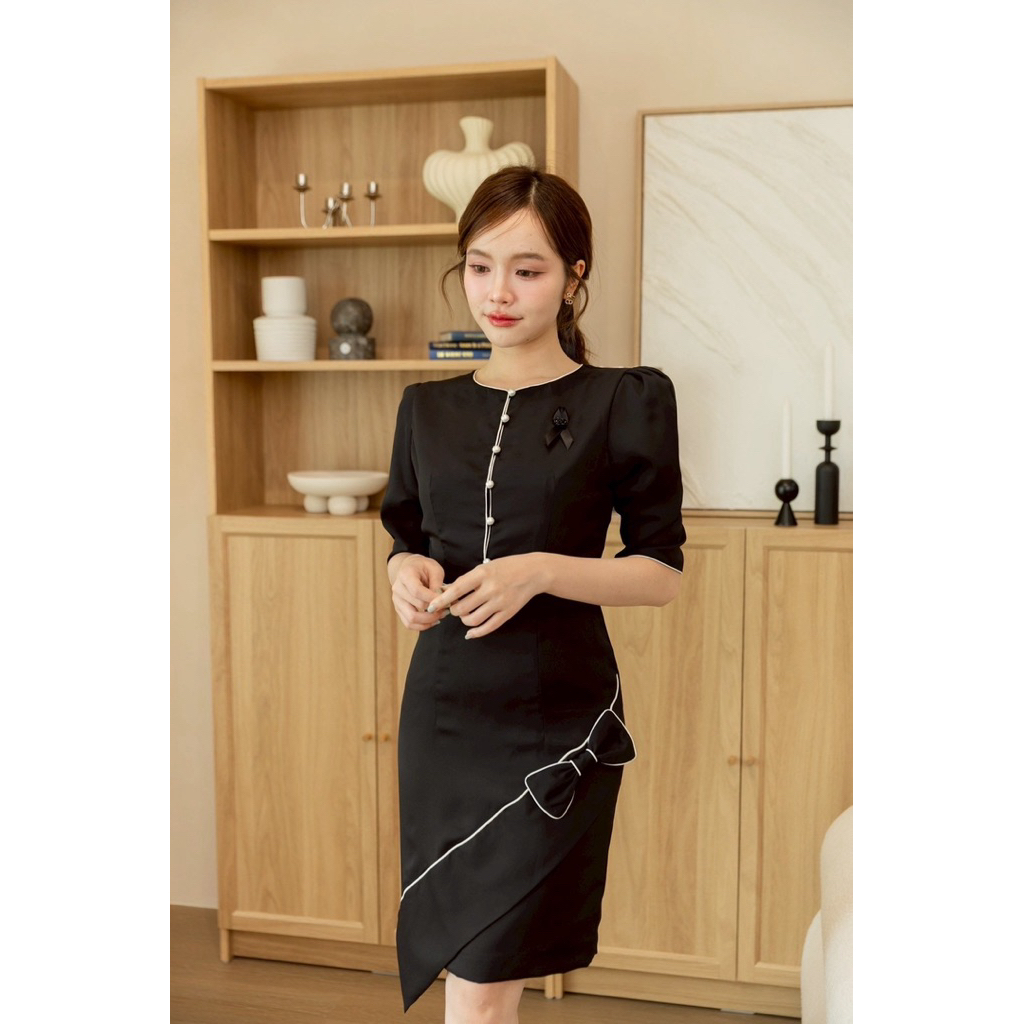 🪶Slope Dress🪶**งดกดคืนสินค้า** คุณลูกค้าอ่านรายละเอียดให้ครบถ้วนก่อนสั่งซื้อนะคะ - รูปที่ 3