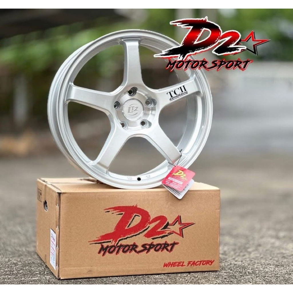 Tc-ii ขอบ18 8.5 ET38 ล้อไทยD2 5รู