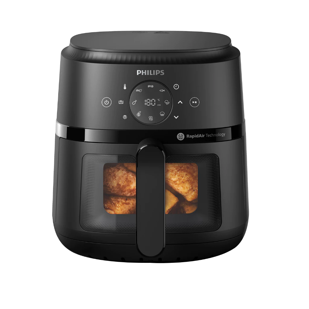 Philips NA220 Air Fryer หม้อทอด ไร้น้ำมัน  4.2L เทคโนโลยี RapidAir 12 ฟังก์ชั่นเมนู ทำความสะอาดง่าย รับประกัน 2 ปี thumbnail 3