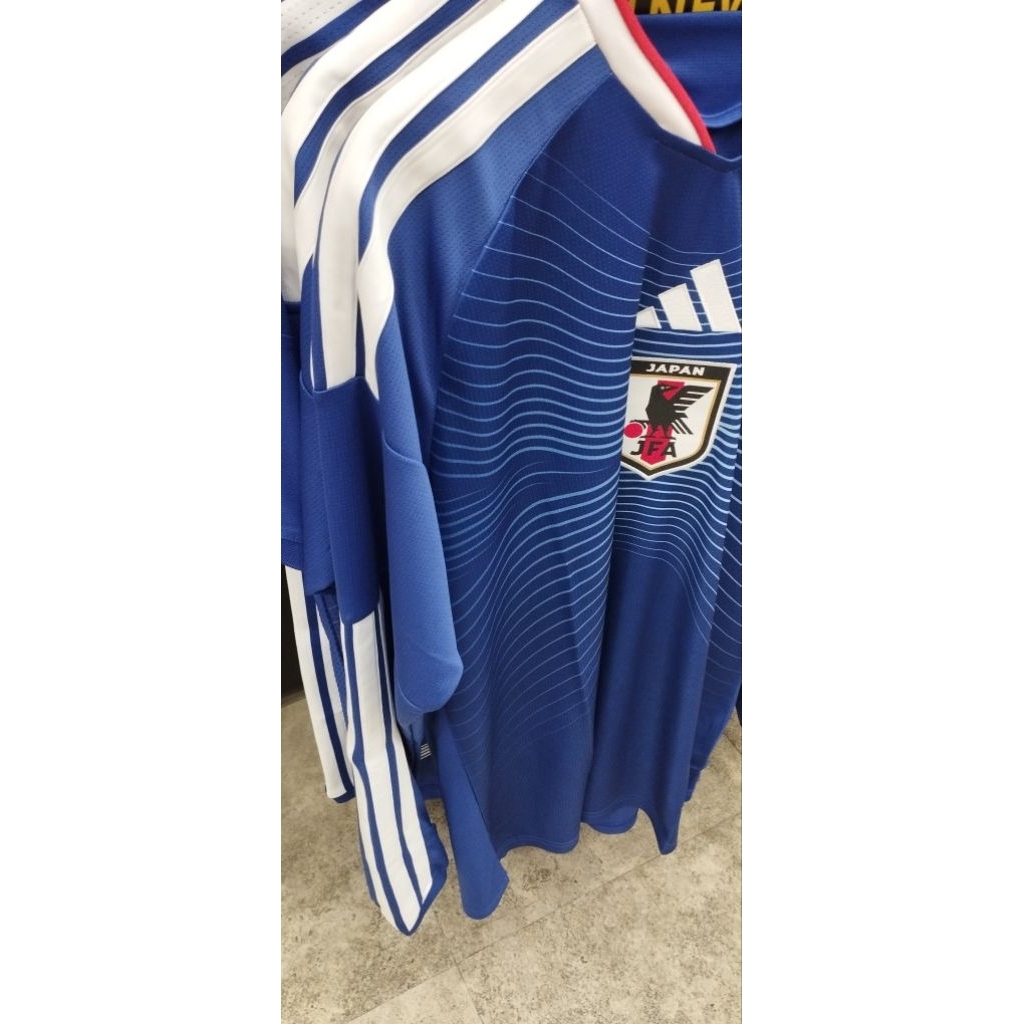 เสื้อฟุตบอล ทีมชาติ ญี่ปุ่น Adidas JFA Japan 26 Home Jersey เกรด แฟนบอล แขนยาว ของแท้ มือ1 ป้ายไทย