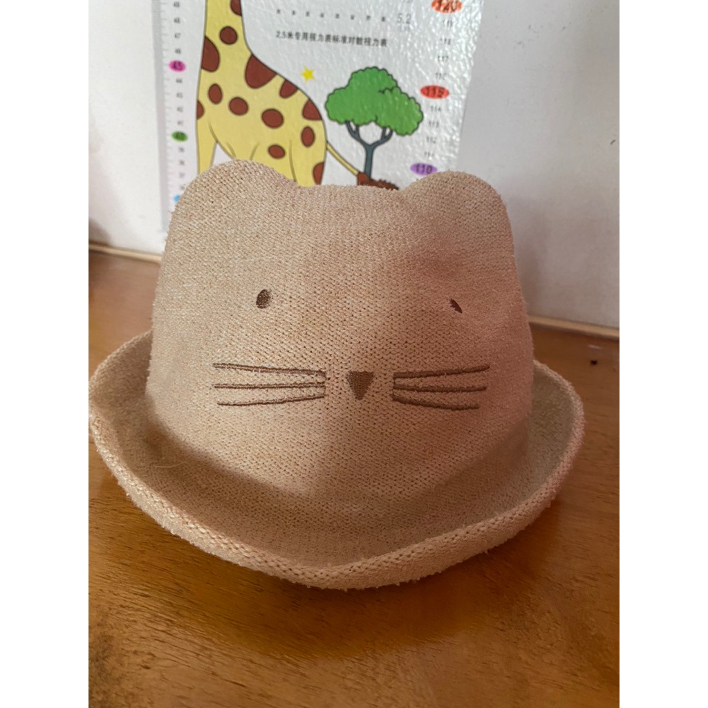 หมวกเด็ก ZARA หมวกแมว หมวกเด็กมือ2ของแท้💯