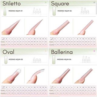 🆕️MODING🇨🇳 Dual Form 4ทรง ดูอัลฟอร์มแบบ 15size/1box ขึ้นทรงต…