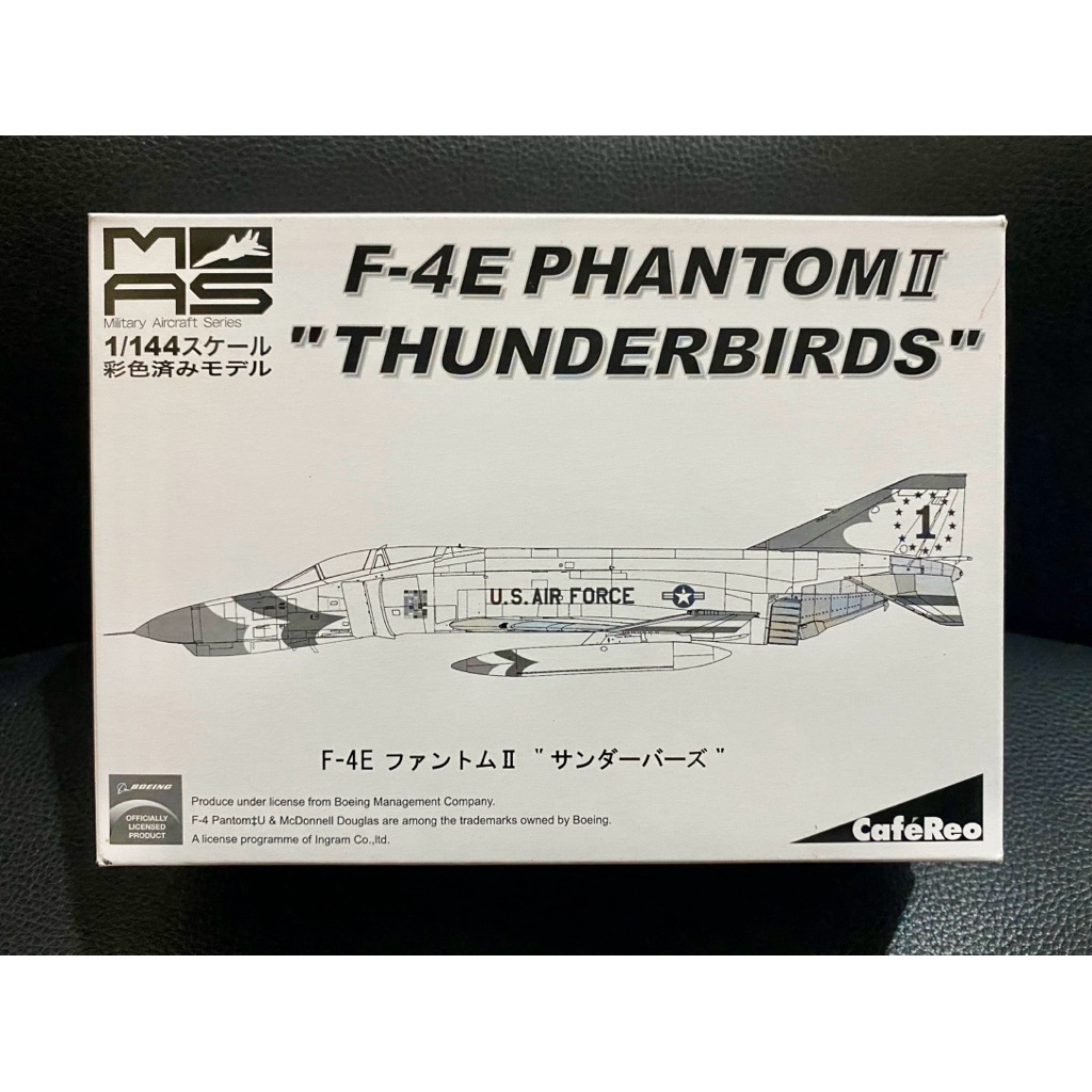 Cafereo 1/144 เครื่องบิน McDonnell Douglas F-4E Phantom II ฝูงบินผาดแผลง Thunderbirds