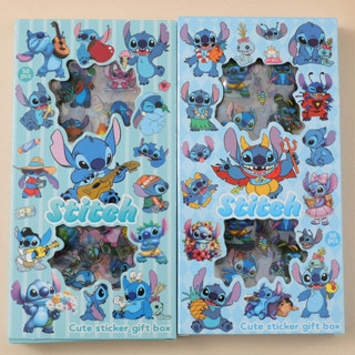 🔥แพ็ค 12 กล่องสติกเกอร์ 50pcs #901🔥สติ๊กเกอร์pvc ลายการ์ตูนน…