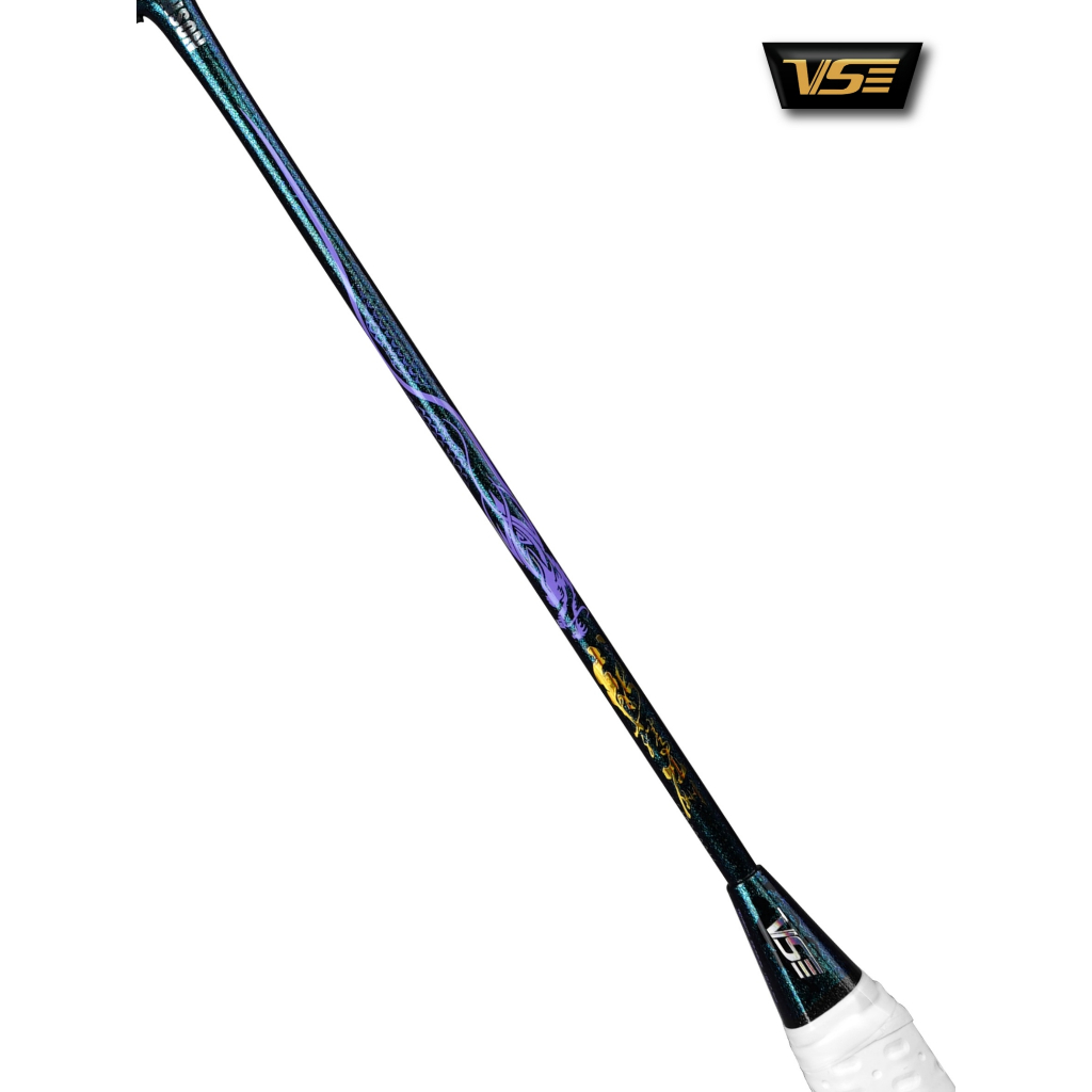 (ยอดนิยม) ไม้แบดมินตัน VS รุ่น DRAGON P (4U) Badminton Racket — صورة 4