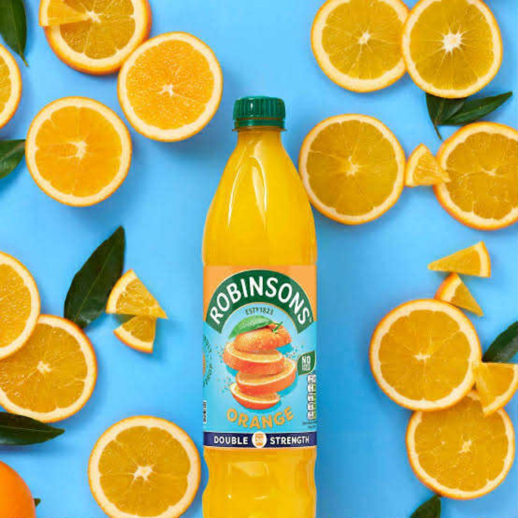 โรบินสัน ดับเบิ้ล สเตรงท์ รสส้ม 750มล. Robinsons Double Strength Orange 750ml