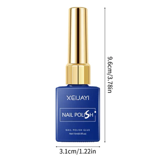 สีทาเล็บเจล XEIJAYI สีน้ำเงิน รหัส43 สีน้ำเงินที่จริงใจ ขวดสวย ขนาด 15ml สินค้าพร้อมส่ง