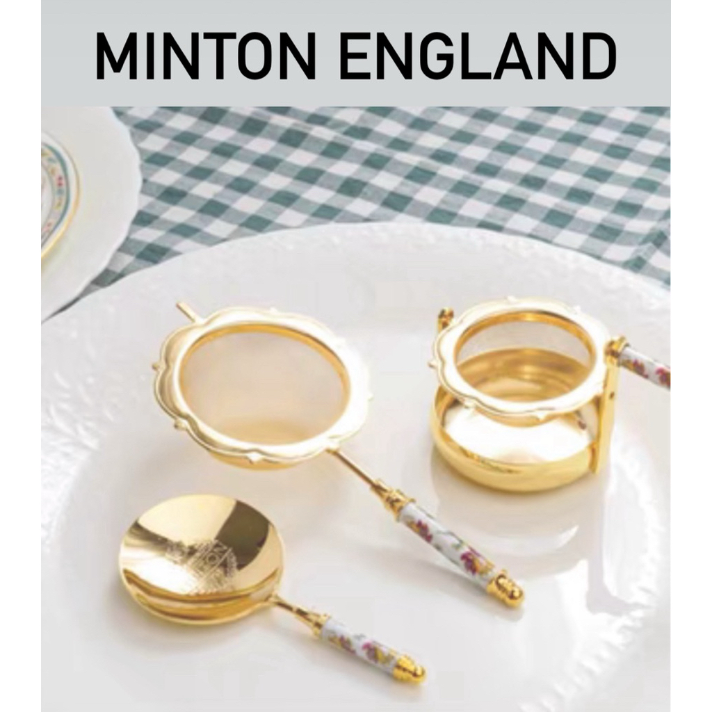 Minton England 🏴󠁧󠁢󠁥󠁮󠁧󠁿  ตระแกรงร่อนมัทฉะ พร้อมส่ง