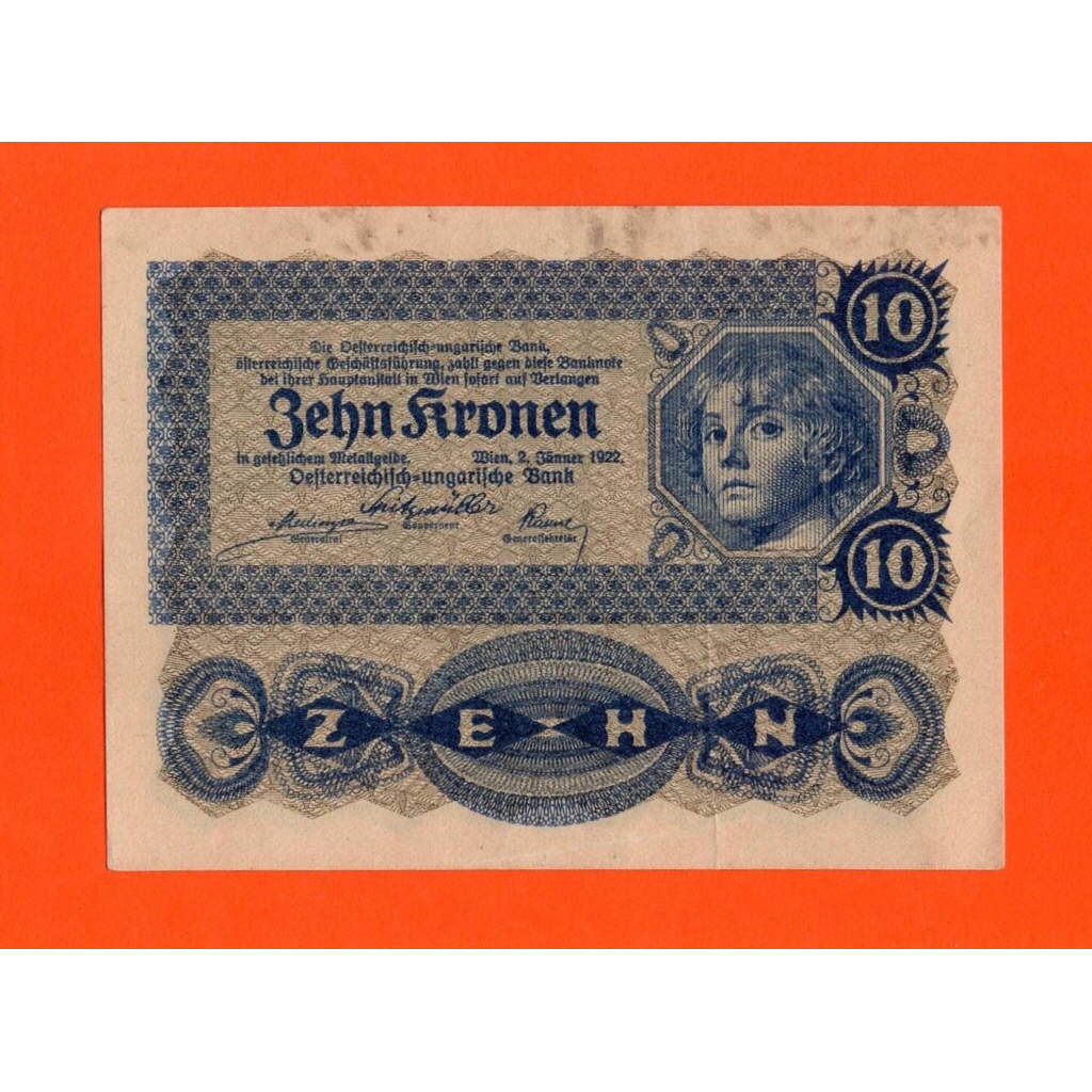 Austria 10 Kronen 1922