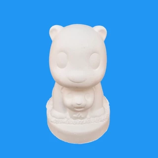 ตุ๊กตาปูนปลาสเตอร์ระบายสี ขนาด 4-5 นิ้ว 25 แถม 2