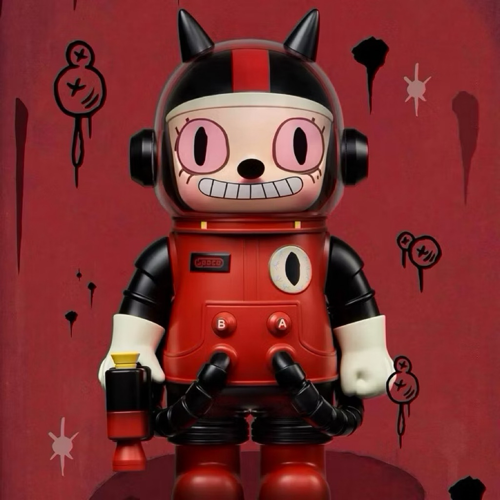 พร้อมส่งจากไทย(กทมมีบริการส่งด่วน)  Molly 400% Gary Baseman   ของแท้ ของใหม่ ไม่แกะซีล