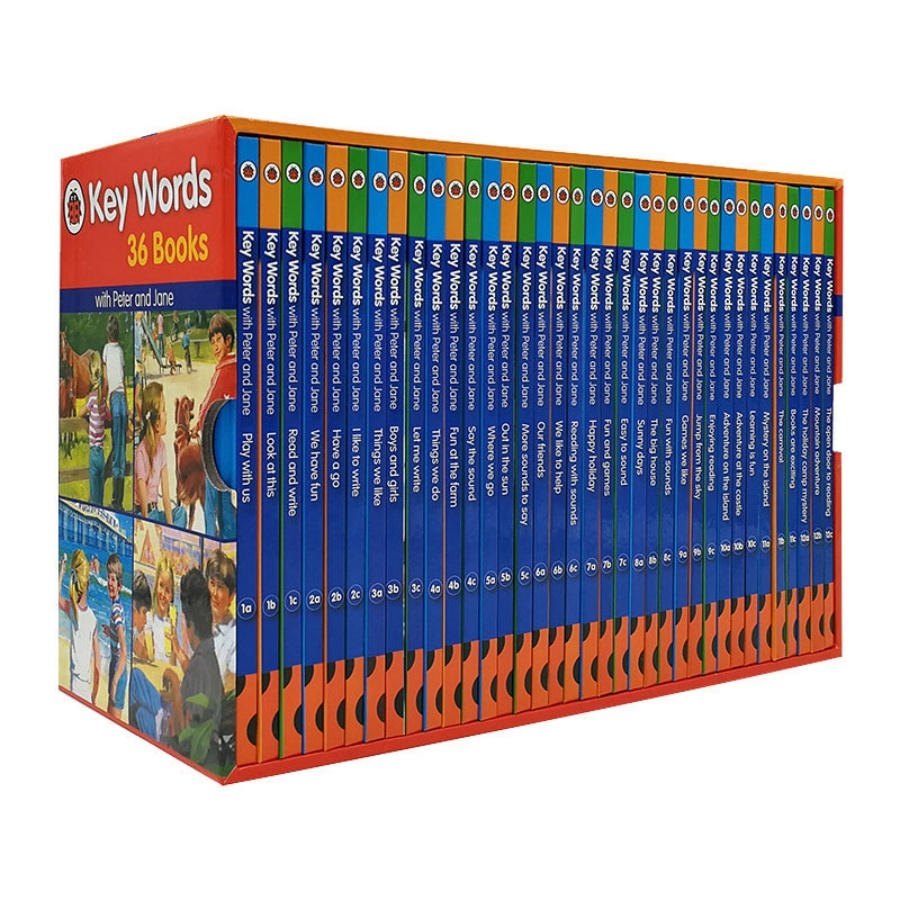 Happy Ladybird Keywords 36 Books Spoken Word Books Picture Books