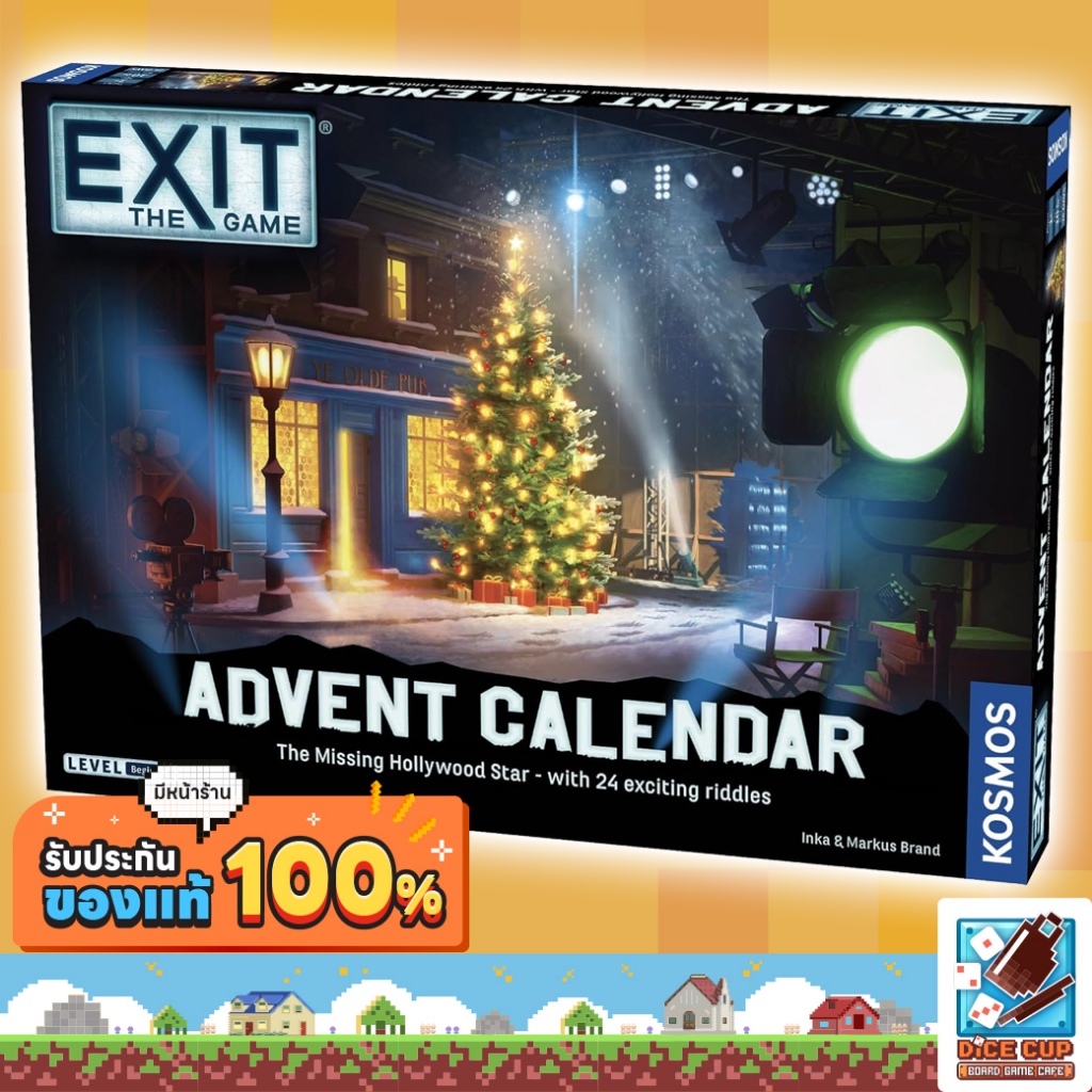 [ของแท้] Exit Advent Calendar The Missing Hollywood Star Board Game